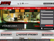 Tablet Screenshot of neza.cz